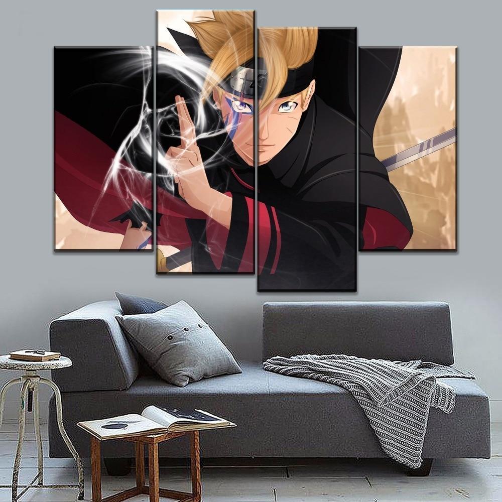 Boruto Uzamaki 1 Anime Canvas Wall Art