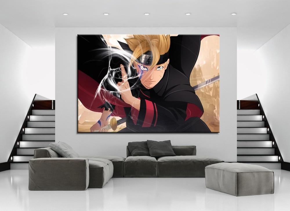 Boruto Uzamaki 1 Anime Canvas Wall Art