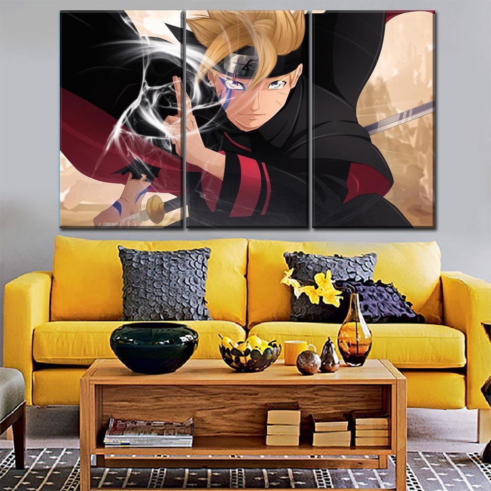 Boruto Uzamaki 1 Anime Canvas Wall Art