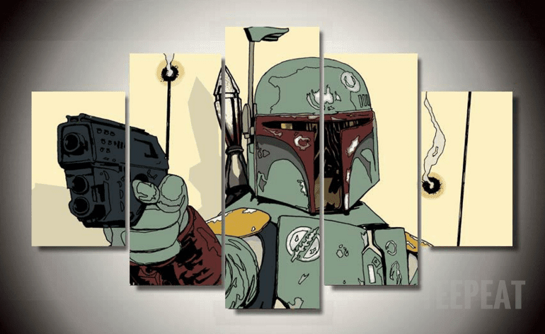 Bounty Hunter Hunting Canvas Wall Art