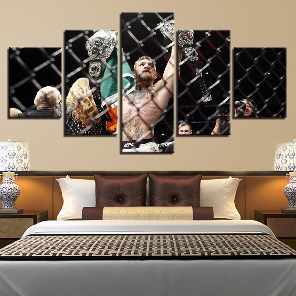Boxing Champion Canvas Sport Wall Art