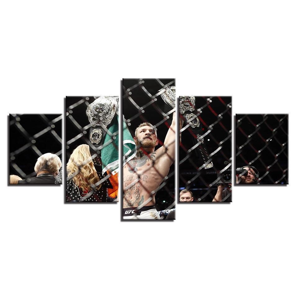 Boxing Champion Canvas Sport Wall Art