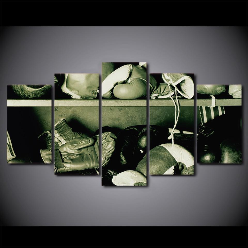 Boxing Gloves Sport Canvas Wall Art