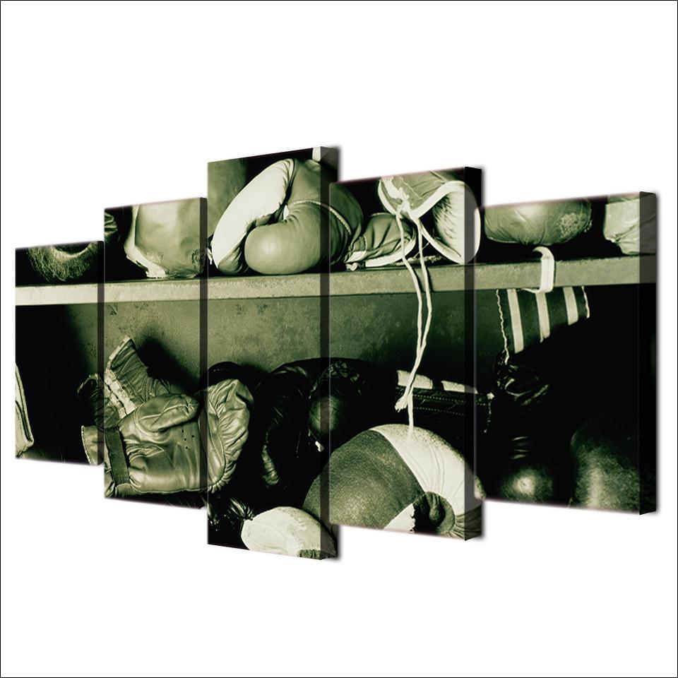 Boxing Gloves Sport Canvas Wall Art