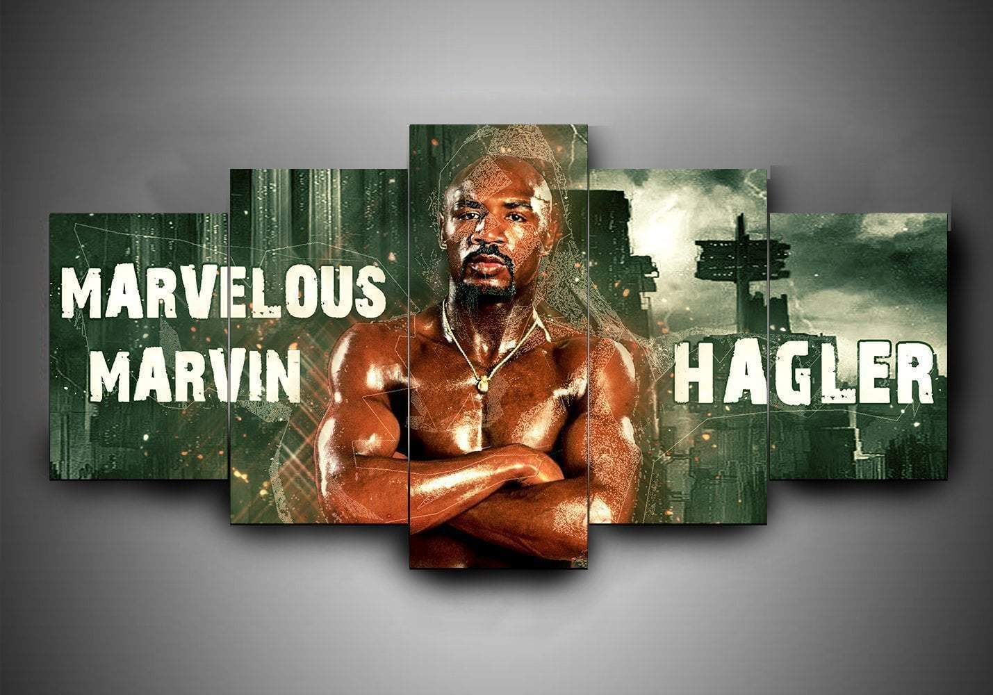 Boxing Marvelous Marvin Hagler Sport Canvas Wall Art
