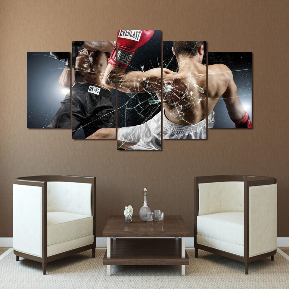 Boxing Sport Canvas Wall Art