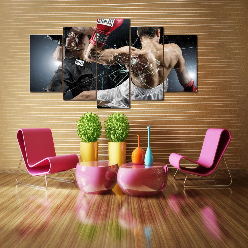 Boxing Sport Canvas Wall Art