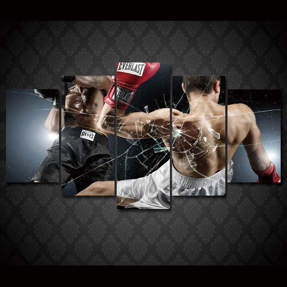 Boxing Sport Canvas Wall Art