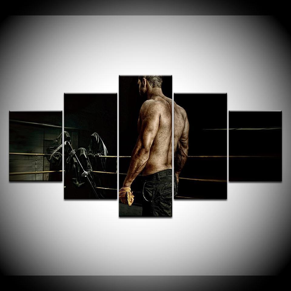 Boxing Star 3 Sport Canvas Wall Art