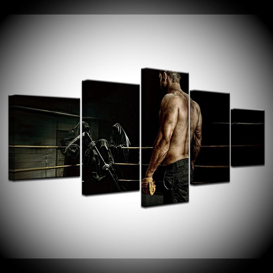 Boxing Star 3 Sport Canvas Wall Art