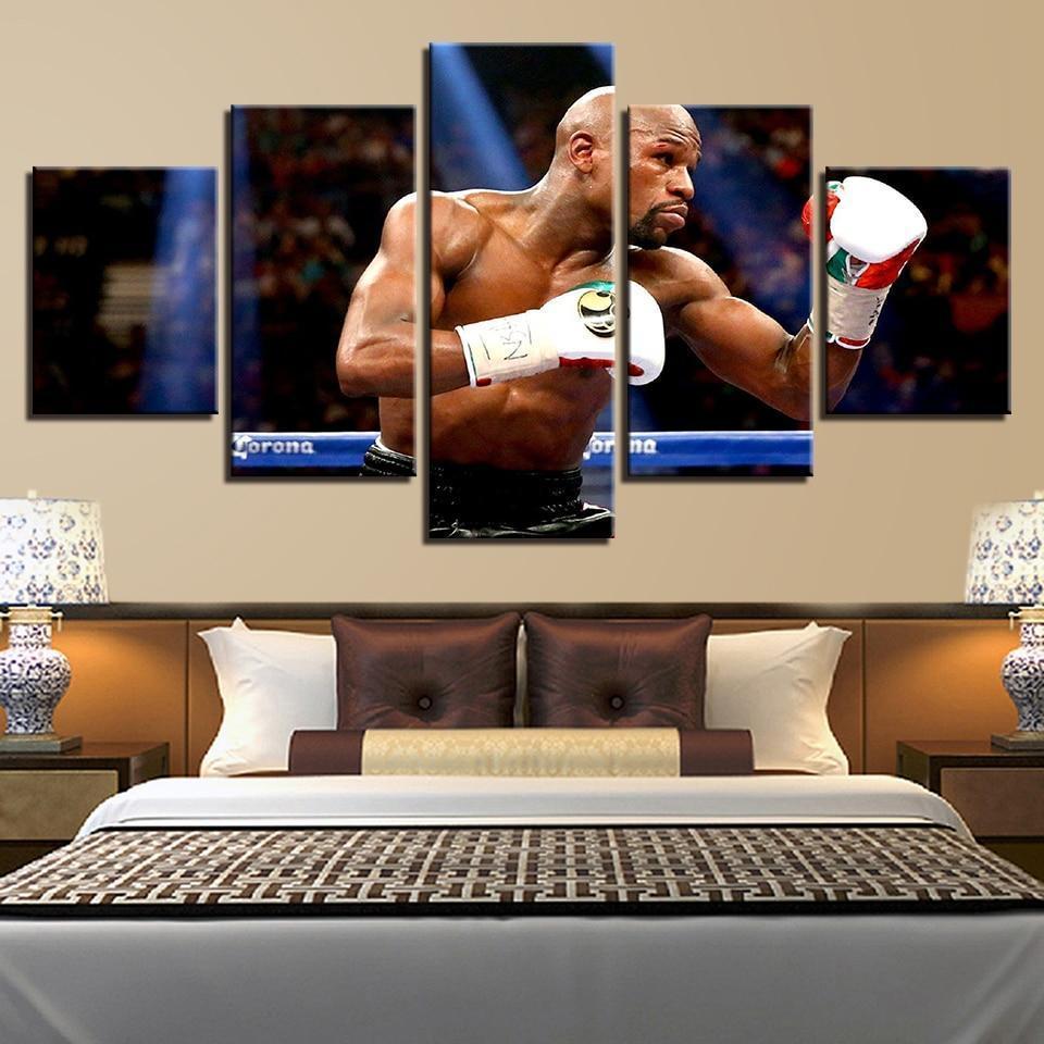 Boxing Star 4 Sport Canvas Wall Art