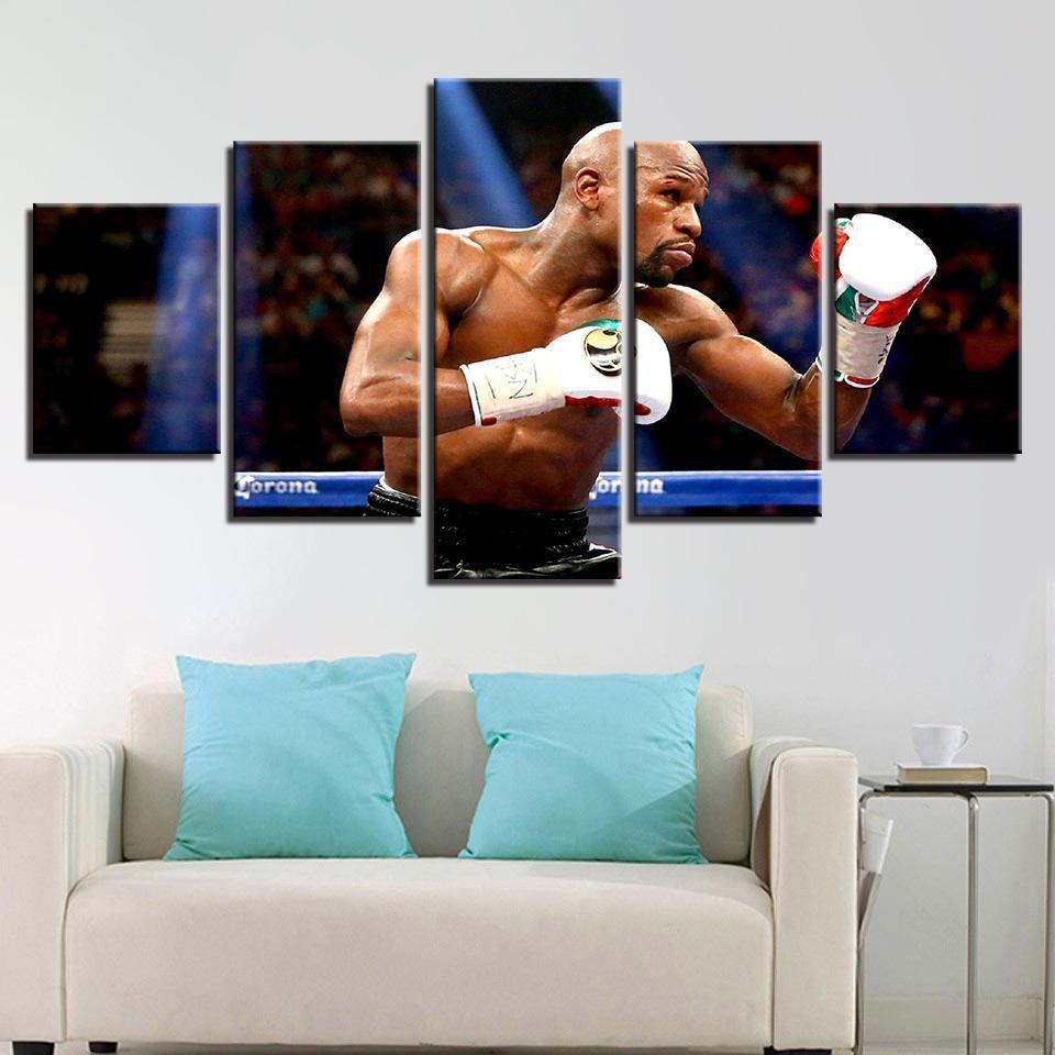 Boxing Star 4 Sport Canvas Wall Art