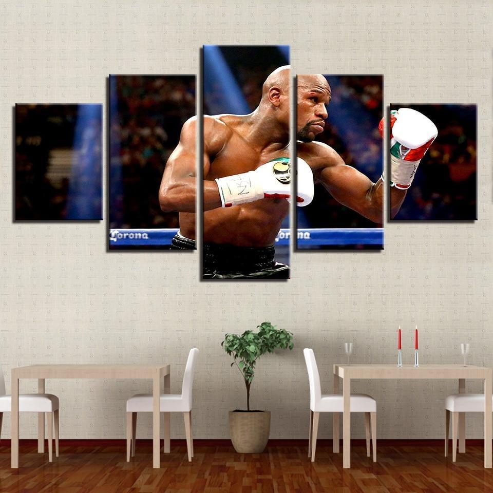 Boxing Star 4 Sport Canvas Wall Art