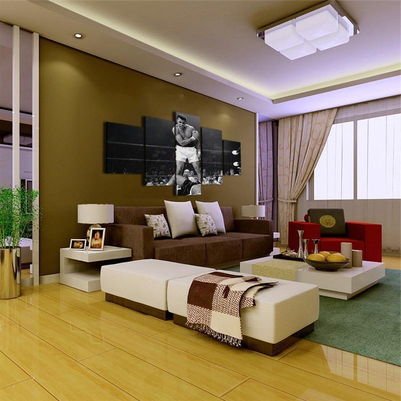 Boxing Star Sport Canvas Wall Art