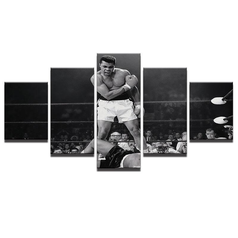 Boxing Star Sport Canvas Wall Art