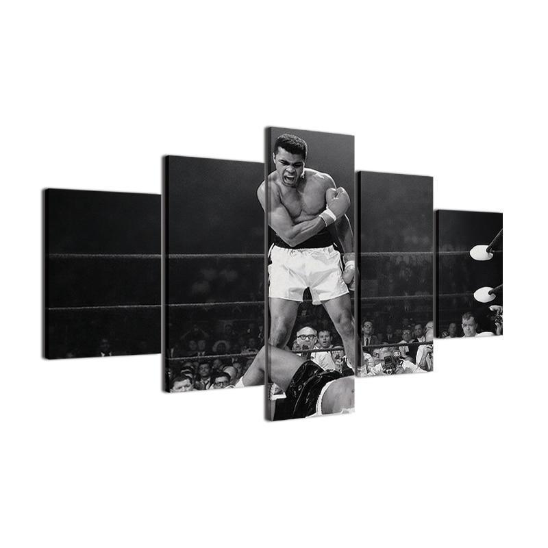 Boxing Star Sport Canvas Wall Art