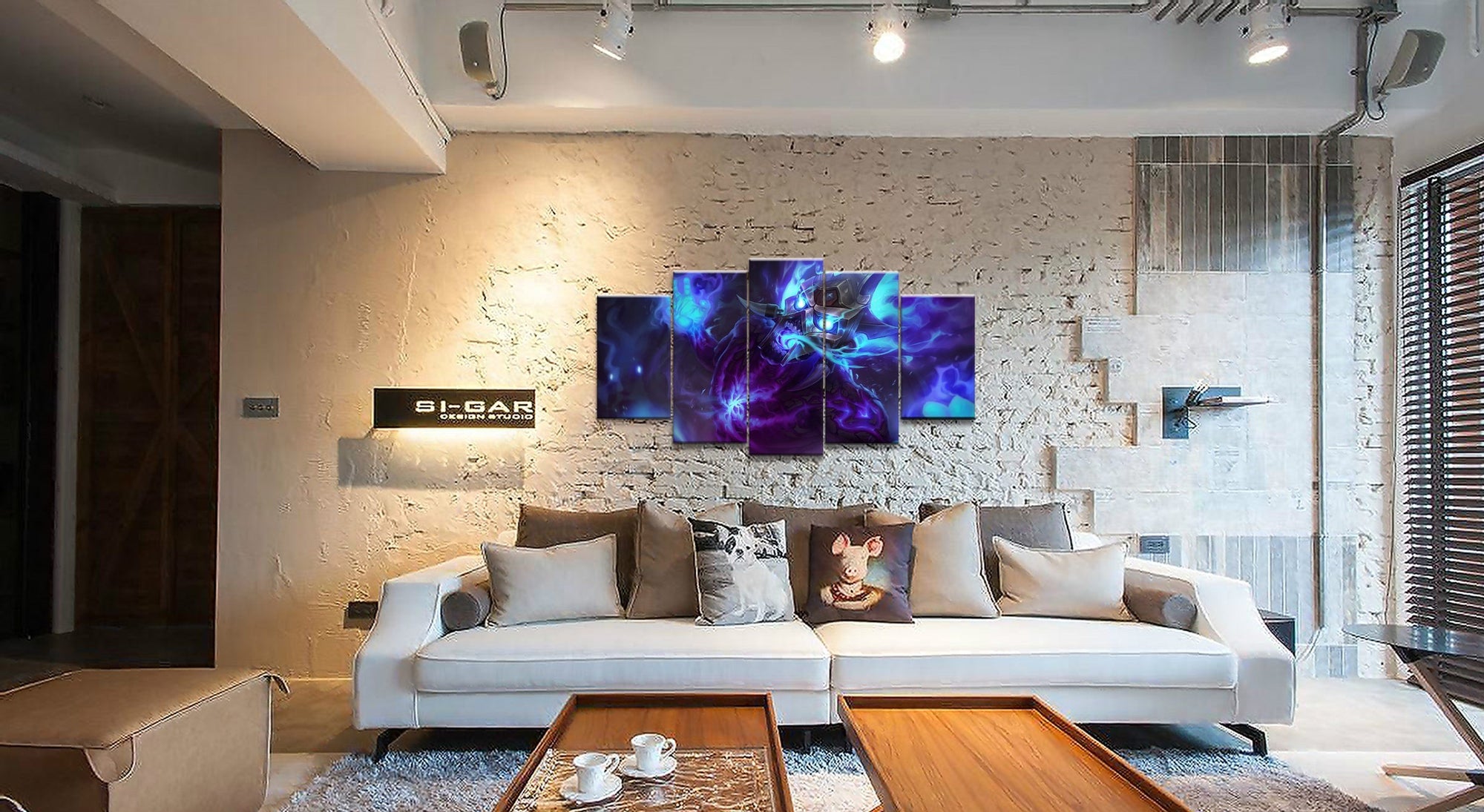 LOL League Of Legends Brand 2 Gaming Canvas Wall Art