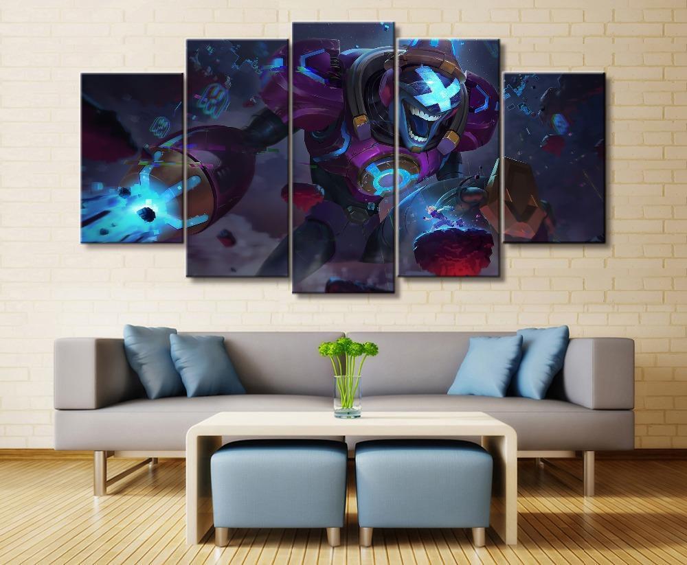 LOL League Of Legends Brand Gaming Canvas Wall Art