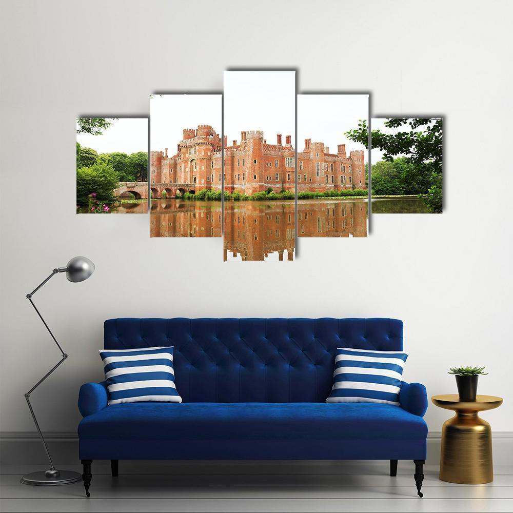 Brick Herstmonceux Castle Nature Canvas Wall Art