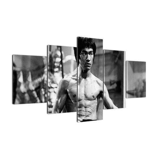 Bruce Lee Enter The Dragon Movie Canvas Wall Art