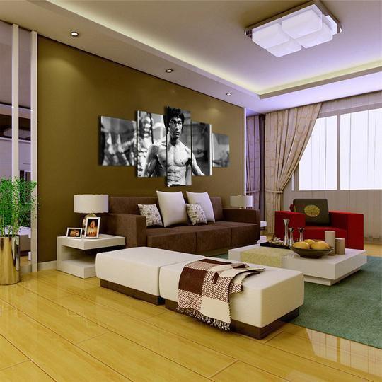Bruce Lee Enter The Dragon Movie Canvas Wall Art