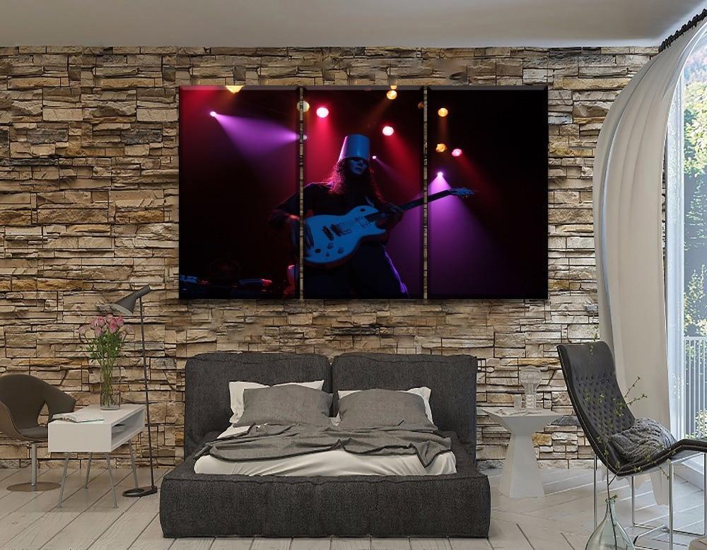 Buckethead Original Singer Music Canvas Wall Art