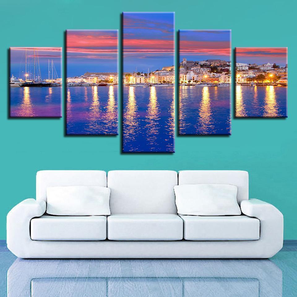 Building Landscape Nature Canvas Wall Art
