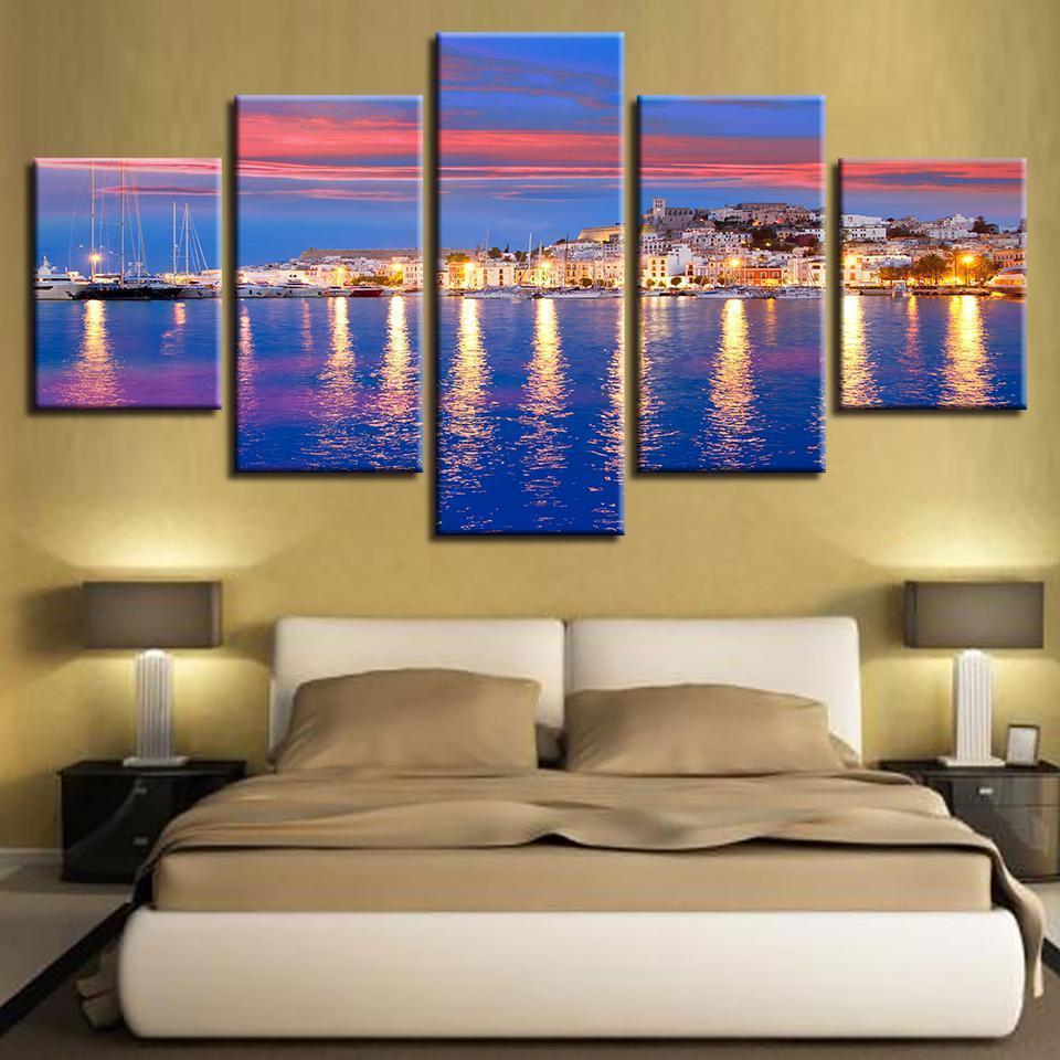 Building Landscape Nature Canvas Wall Art