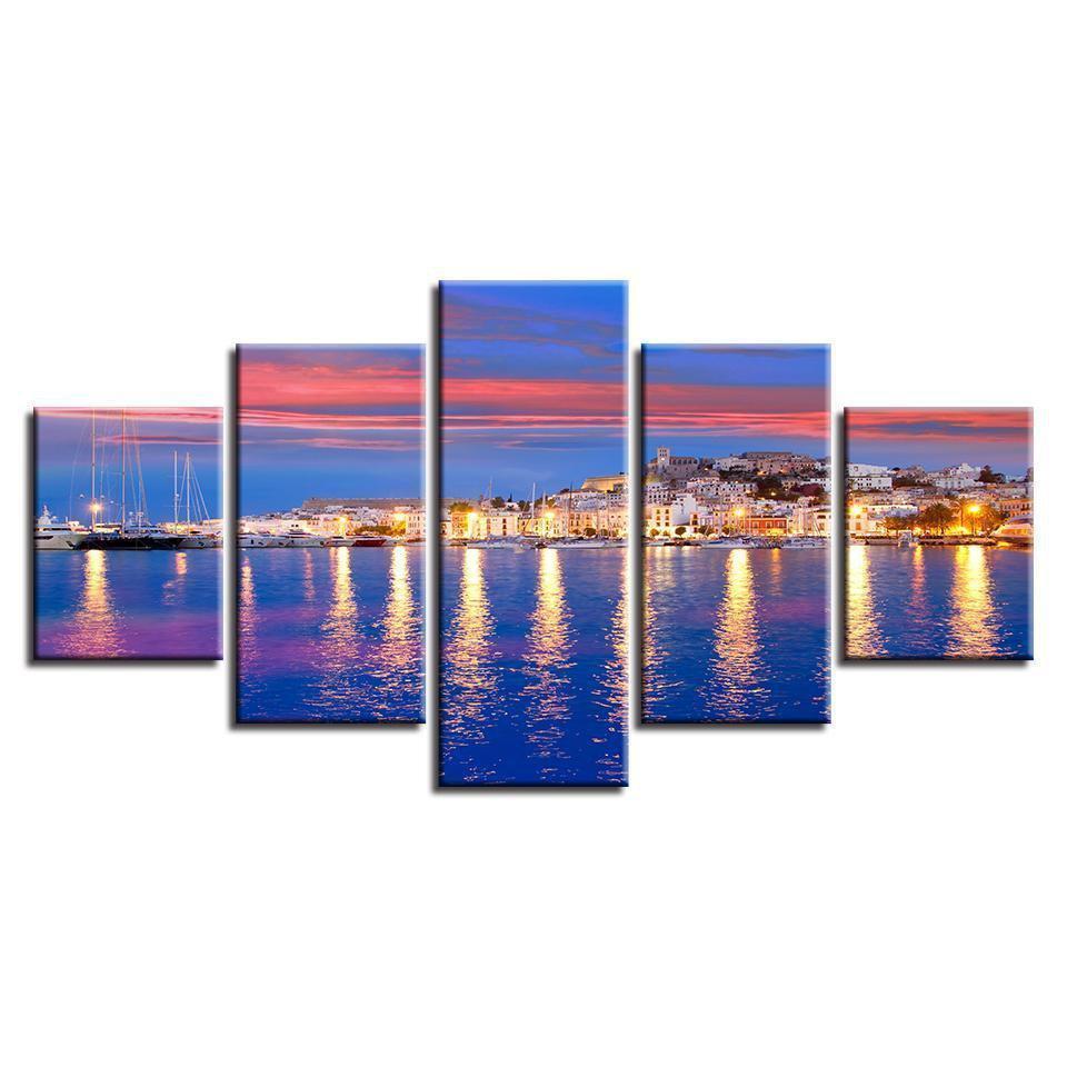 Building Landscape Nature Canvas Wall Art