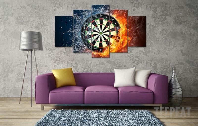 Bullseye Marvel Canvas Wall Art