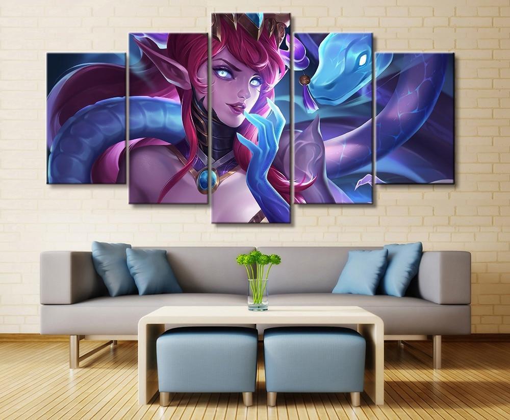 LOL League Of Legends Caitlyn 2 Gaming Canvas Wall Art