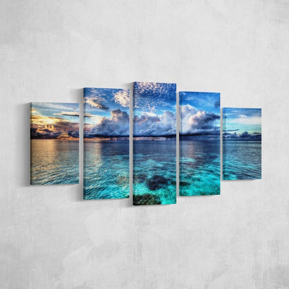 Calm Waters Nature Canvas Wall Art