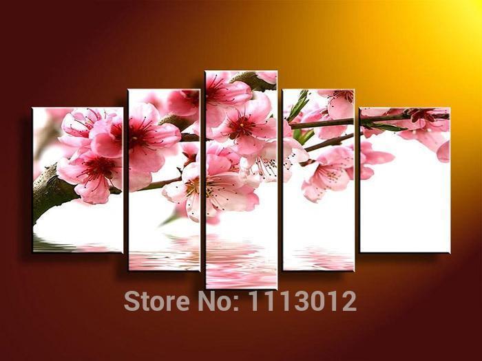 Camellia Flower Nature Canvas Wall Art