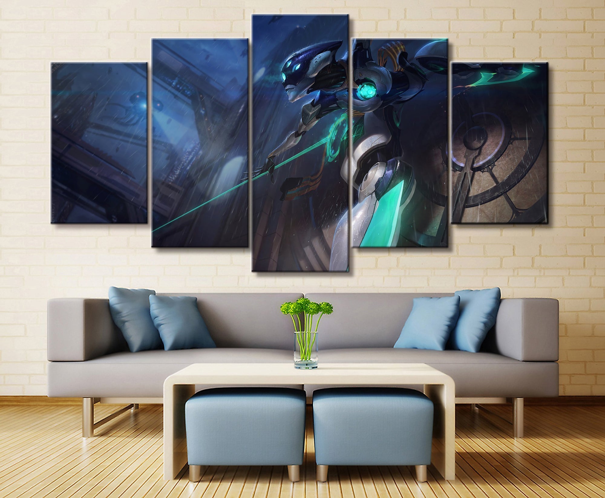 LOL League Of Legends Camille 2 Gaming Canvas Wall Art