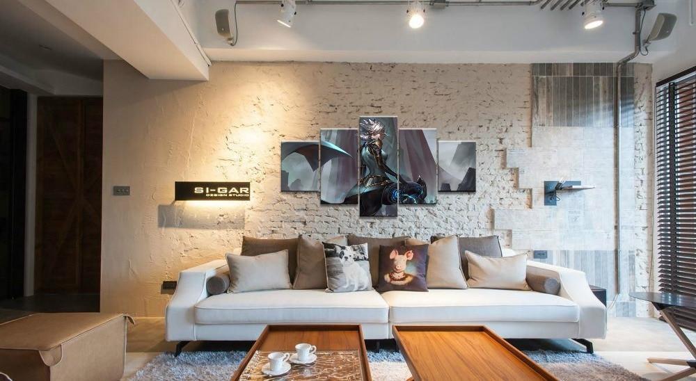 LOL League Of Legends Camille Game Canvas Wall Art