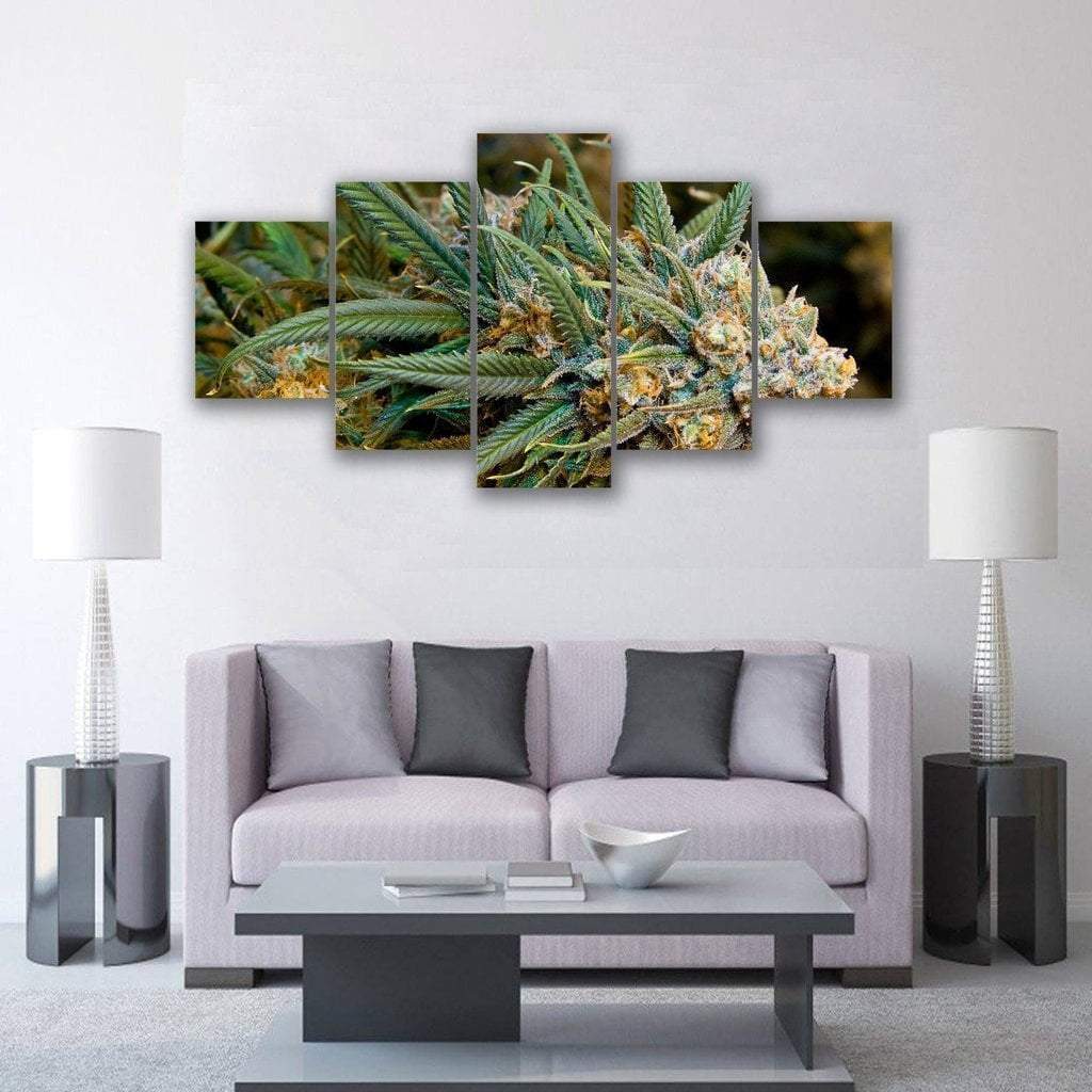 Cannabis I Can Smell It Nature Canvas Wall Art
