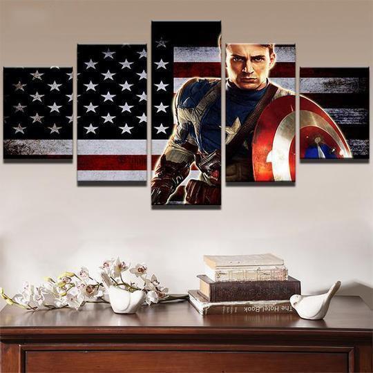 Captain America 2 Marvel Canvas Wall Art