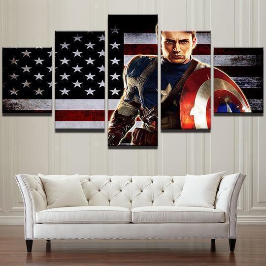 Captain America 2 Marvel Canvas Wall Art