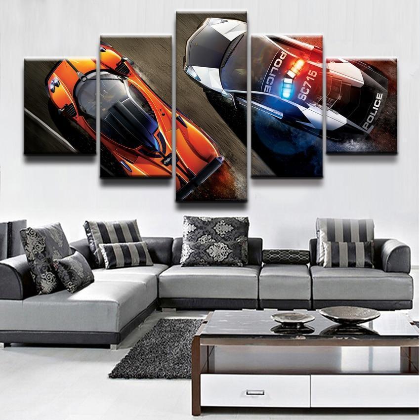 Need For Speed Game Canvas Wall Art