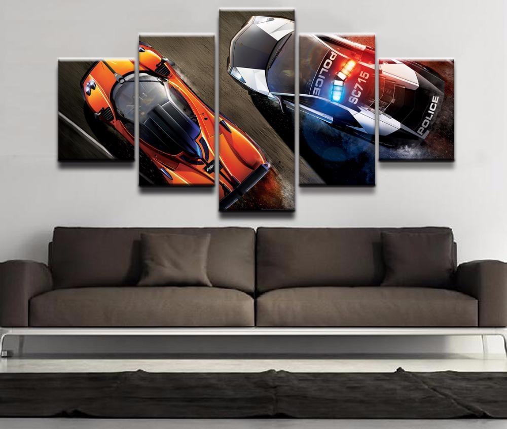 Need For Speed Game Canvas Wall Art