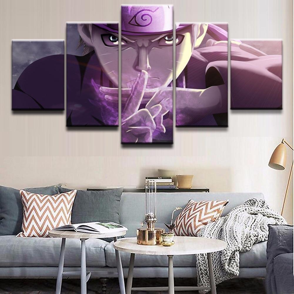 Cartoon Naruto 2 Anime Canvas Wall Art