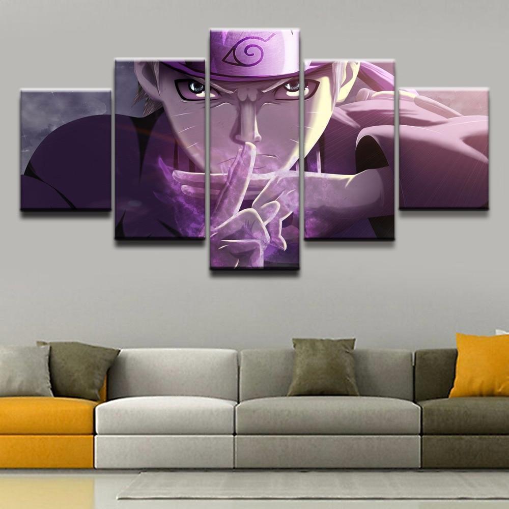 Cartoon Naruto 2 Anime Canvas Wall Art