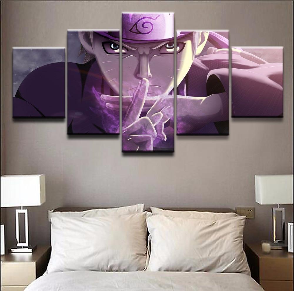Cartoon Naruto 2 Anime Canvas Wall Art