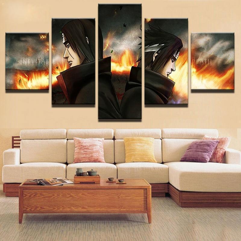 Cartoon Naruto 3 Anime Canvas Wall Art
