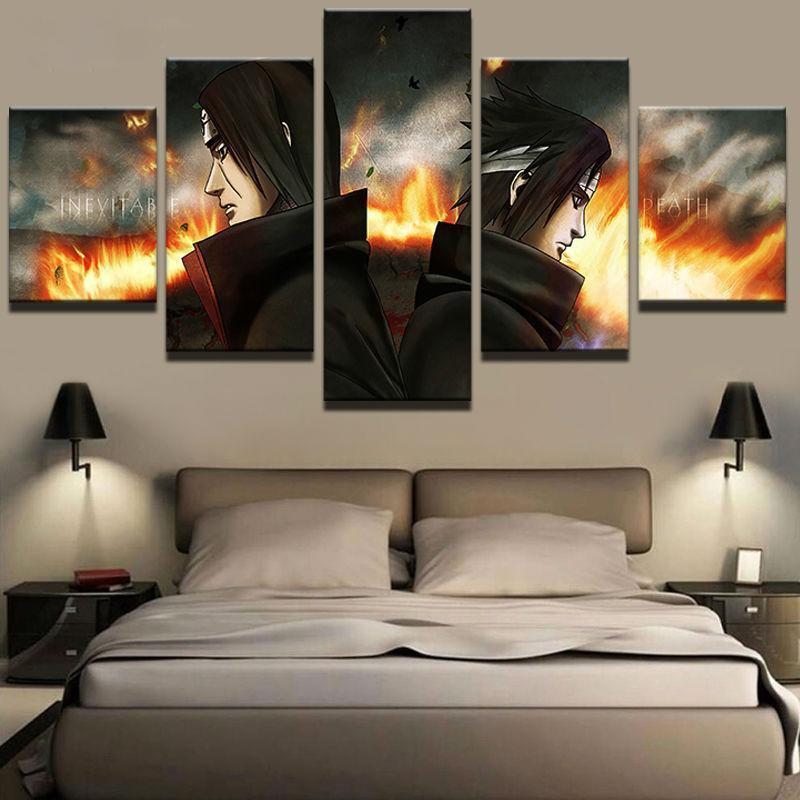 Cartoon Naruto 3 Anime Canvas Wall Art