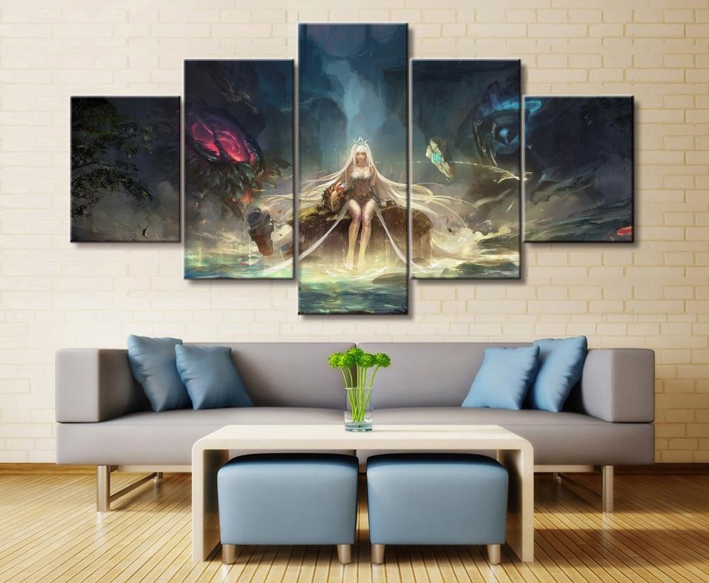 LOL League Of Legends Cassiopeia 2 Gaming Canvas Wall Art