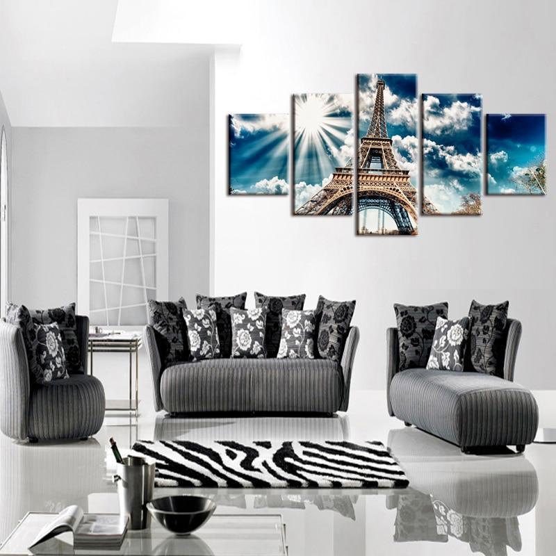 Cast Eiffel Canvas Wall Art