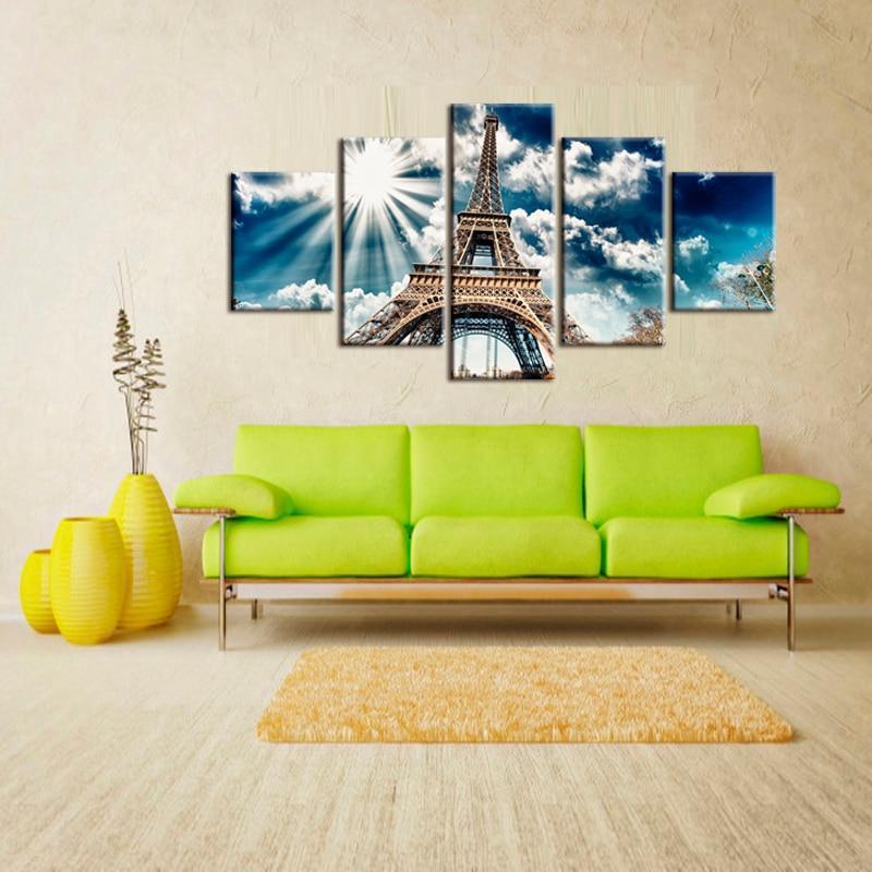 Cast Eiffel Canvas Wall Art