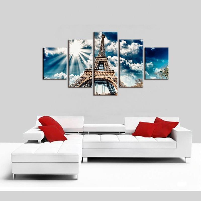 Cast Eiffel Canvas Wall Art