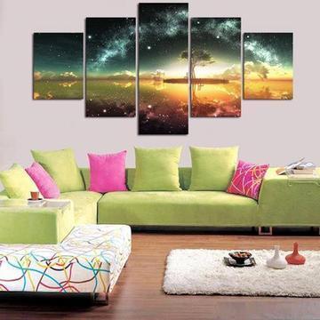 Celestial Tree 2 Nature Canvas Wall Art